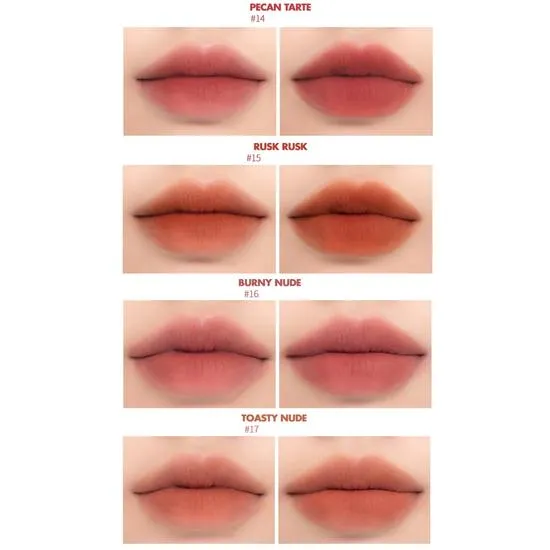 Rom&nd Zero Velvet Tint 16. BURNY NUDE