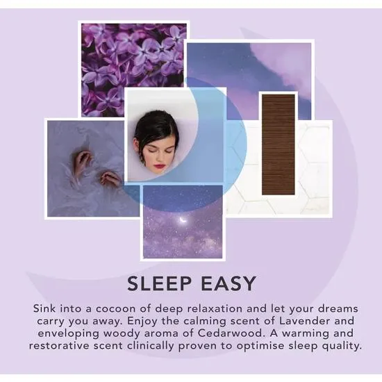 Sunday Rain Sleep Easy Luxury Relaxing Soothing Pillow & Room Mist Spray Lavender & Cedarwood 200ml