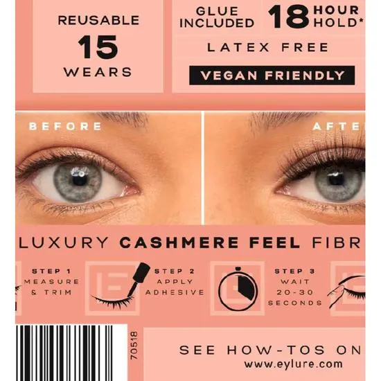 Eylure Luxe Cashmere Lashes No 2