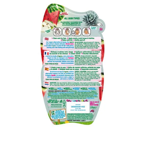 Montagne Jeunesse Watermelon & Agave Peel Off Face Masque 10ml
