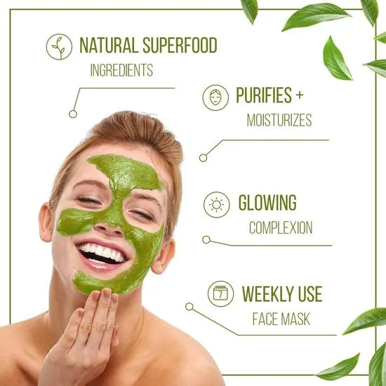 Montagne Jeunesse Superfood Clay Mask Matcha & Chia