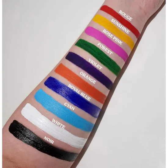 Glisten Cosmetics Orange Spectra Face & Body Paint 30ml