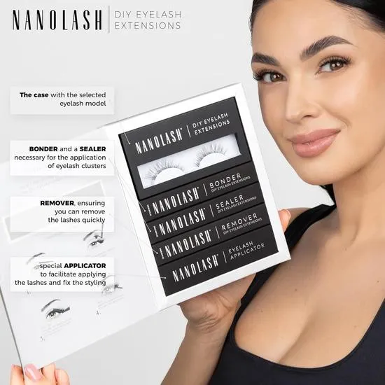 Nanolash DIY Eyelash Extensions Starter Kit Charm