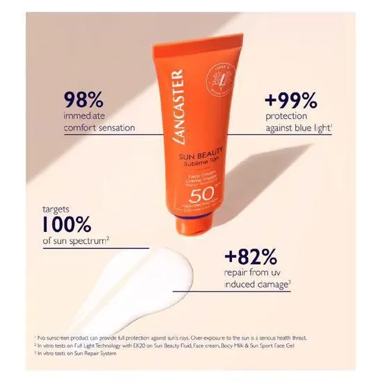 Lancaster Sun Beauty Sublime Tan Face Cream SPF 15 50ml