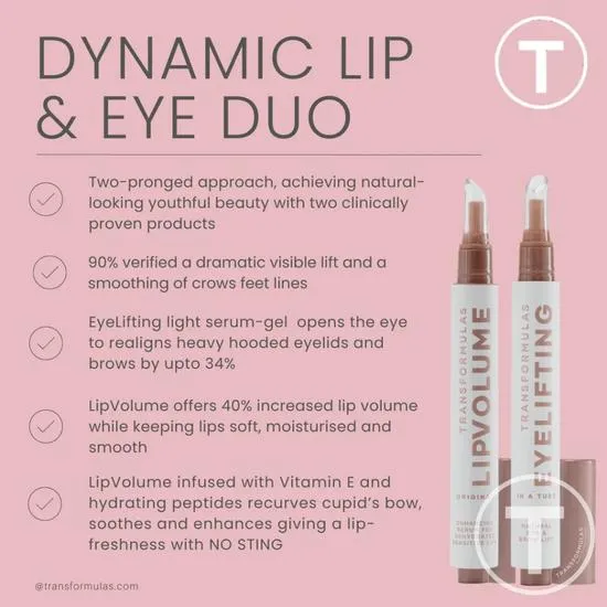 Transformulas Face Fixers Iconic Lift & Plump Duo