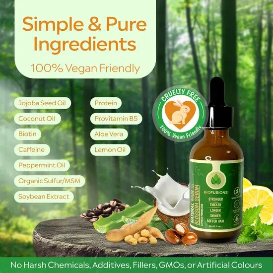 Biofusions Natural Hair Blossom Serum 60ml