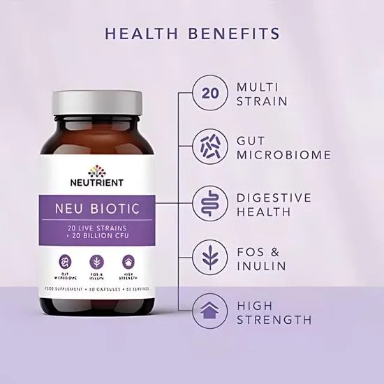 Neutrient Neu Biotic Capsules 60 Capsules