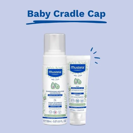 Mustela Foam Shampoo For New Borns 150ml