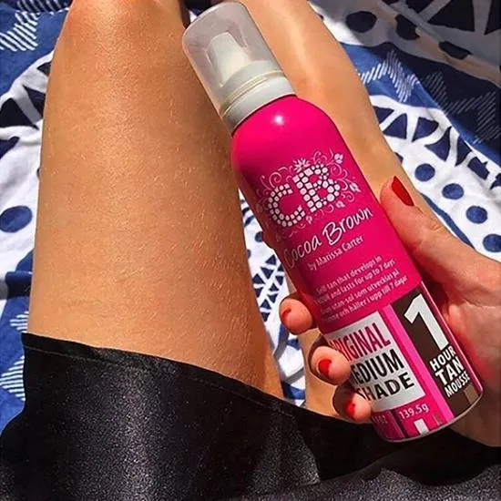 Cocoa Brown Tan Love 1 Hour Tan Mousse Dark