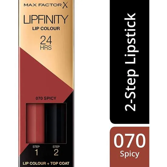 Max Factor Lipfinity Long-Lasting Two Step Lipstick 020 Angelic