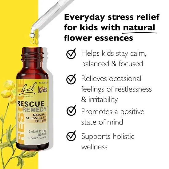 Bach Rescue Kids Dropper Strawberry 10ml
