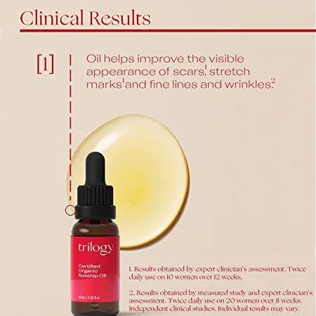Trilogy Certified Organic Rosehip Oil 20ml