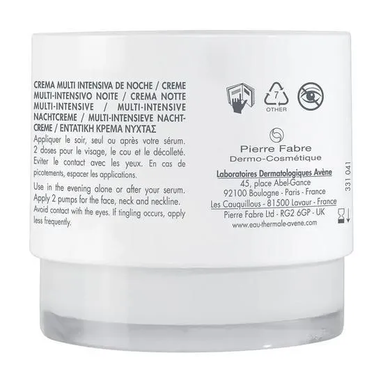 Avène Hyaluron Activ B3 Multi-Intensive Night Cream