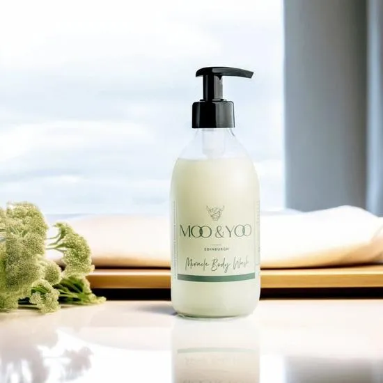 Moo & Yoo Miracle Body Wash Aluminium Lid: 250ml