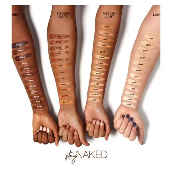 Urban Decay Stay Naked Weightless Liquid Foundation 60WO Medium Dark Warm