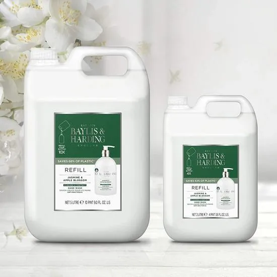 Baylis & Harding Jasmine & Apple Blossom Anti-Bacterial Hand Wash Refill: 2 Litres
