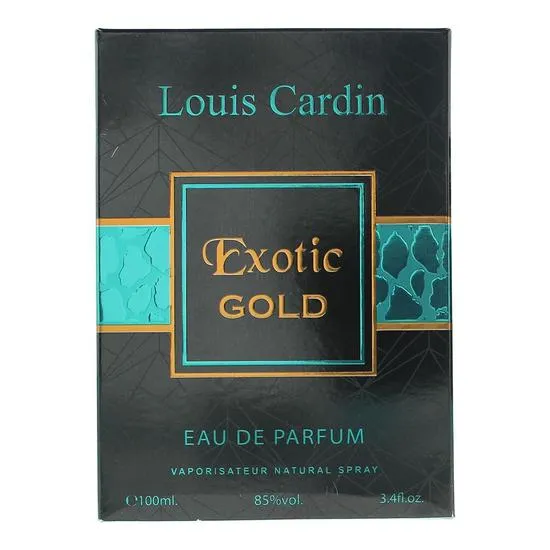 Louis Cardin Exotic Gold Eau De Parfum 100ml