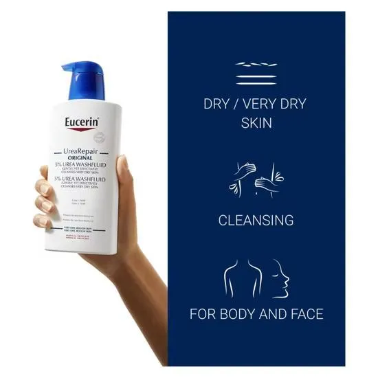 Eucerin UreaRepair Plus 5% Urea Replenishing Body Wash 400ml
