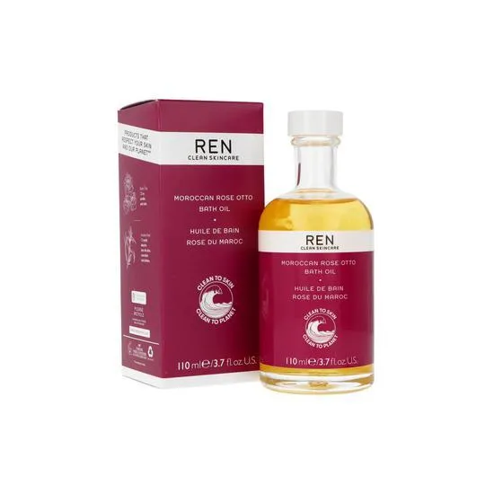 REN Moroccan Rose Otto Bath Oil 110ml