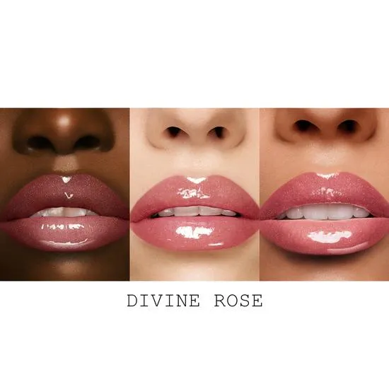 Pat McGrath Labs Divine Rose: Jet-Set Kit Mini Lip Balm, Lipstick & Gloss