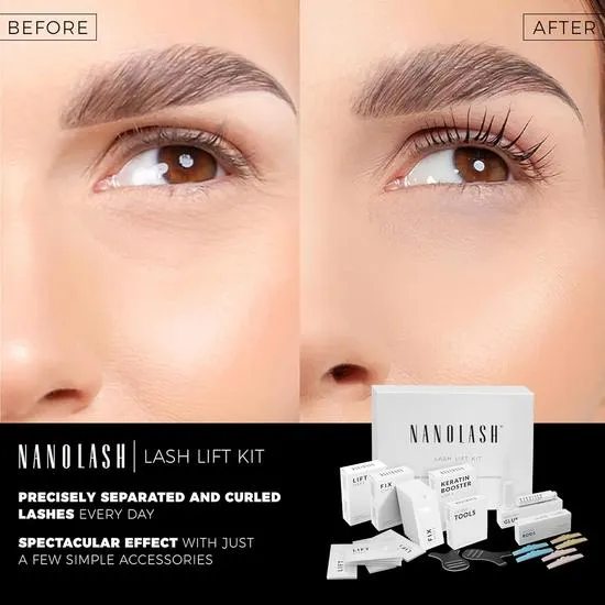 Nanolash Step 1 Lift Sachets Lash Lift & Lamination Activator 10 Sachets