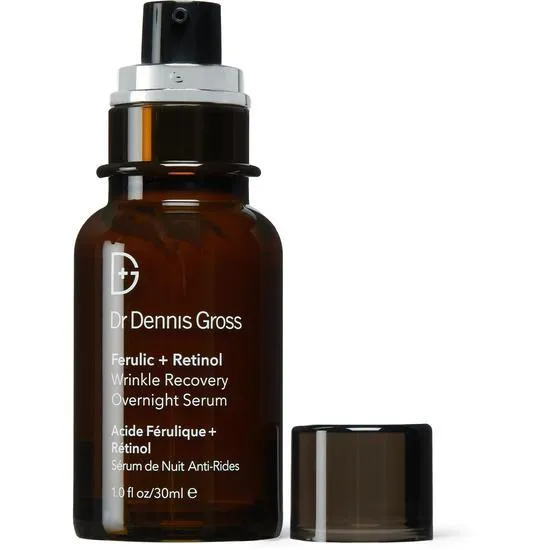 Dr Dennis Gross Skincare Ferulic & Retinol Wrinkle Recovery Overnight Serum 30ml