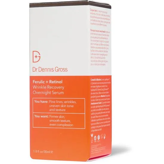 Dr Dennis Gross Skincare Ferulic & Retinol Wrinkle Recovery Overnight Serum 30ml