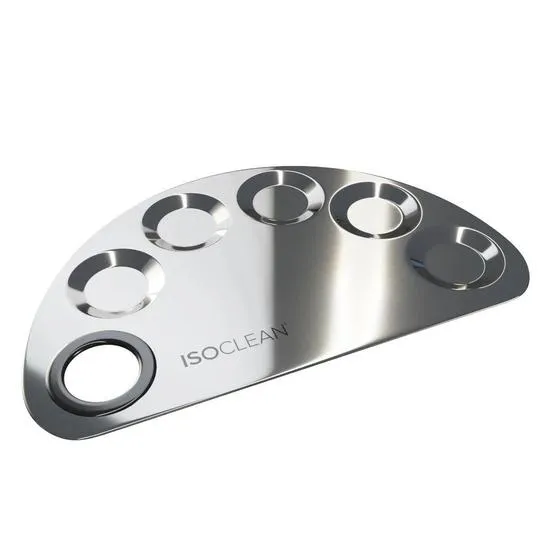 ISOCLEAN Makeup Mixing Palette Metal Small