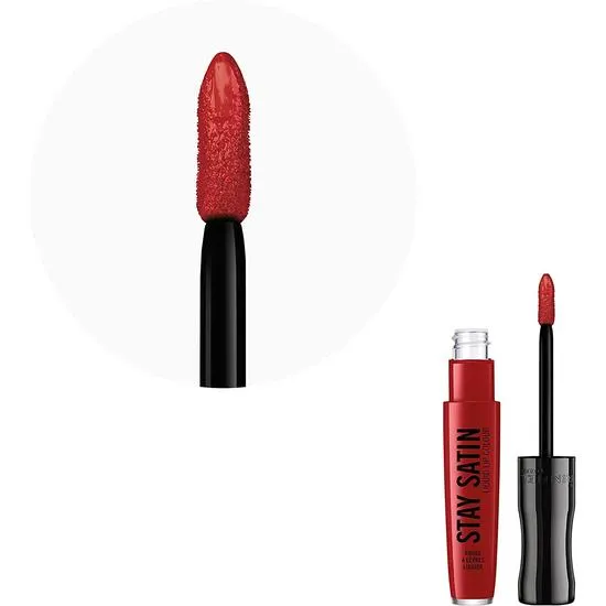 Rimmel Stay Satin Liquid Lipstick Shoulder Pads