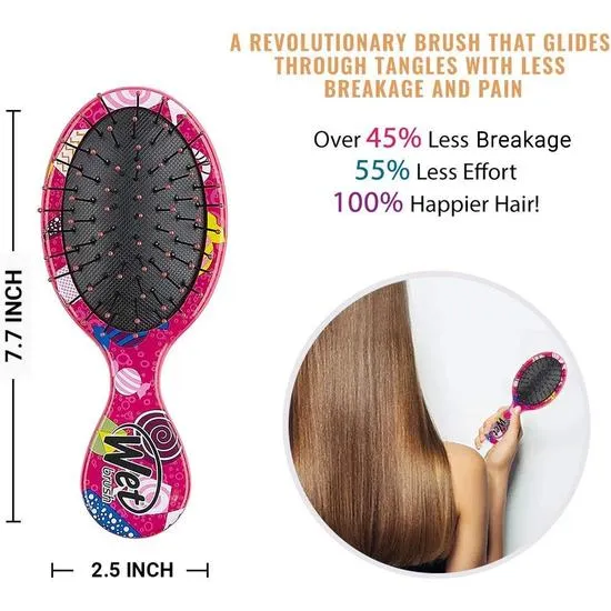 Wet Brush Pro Mini Detangler Swirling Treats