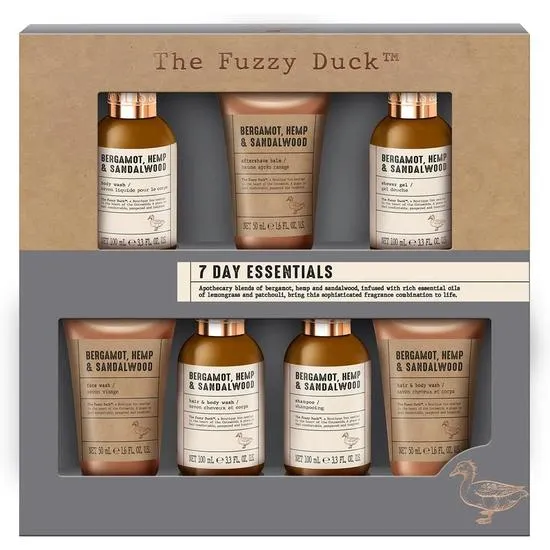 Baylis & Harding Bergamot, Hemp & Sandalwood 7 Day Essentials Gift Set Pack of 1
