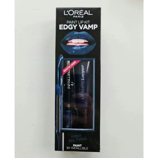 L'Oreal Paris Edgy Vamp Lip Paint Kit Bye Felicia