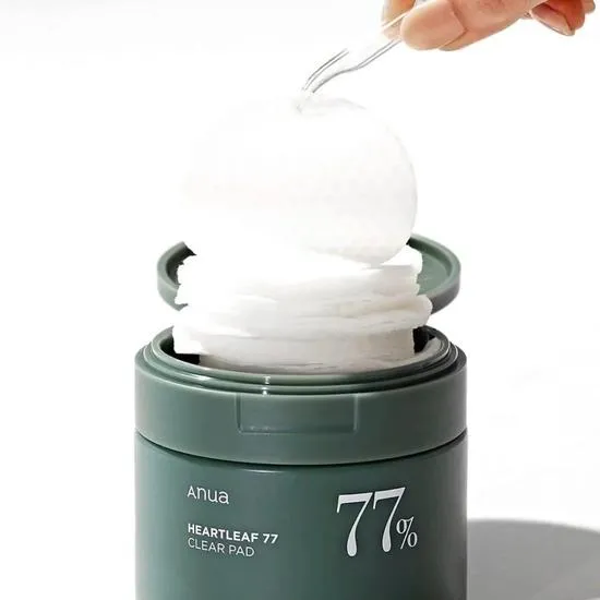 ANUA Heartleaf 77% Clear Toner Pad x70