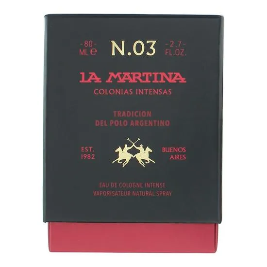 La Martina Nude Amber Intense Eau De Cologne 40ml