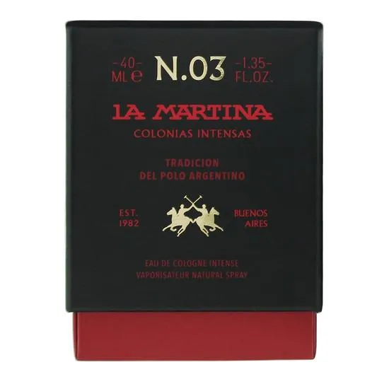 La Martina Nude Amber Intense Eau De Cologne 40ml