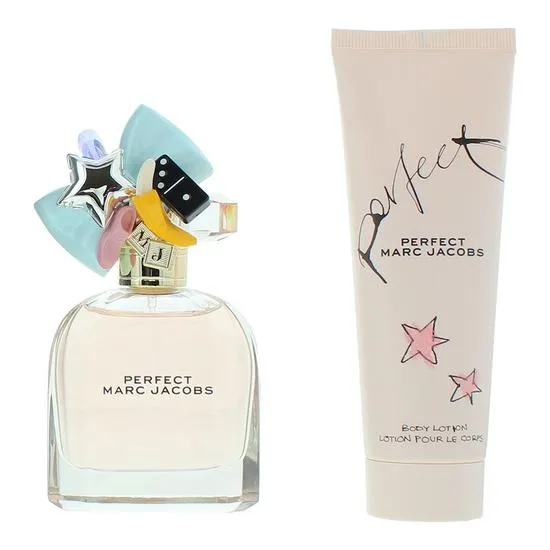 Marc Jacobs Perfect Eau De Parfum 50ml + Body Lotion 75ml Gift Set 50ml