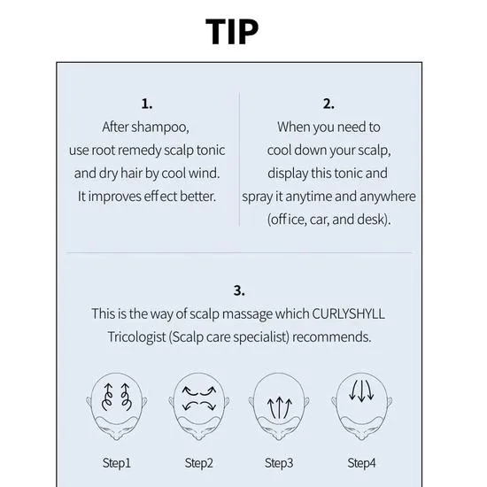 Curly Shyll Root Remedy Scalp Tonic For Hair & Scalp Care 100ml