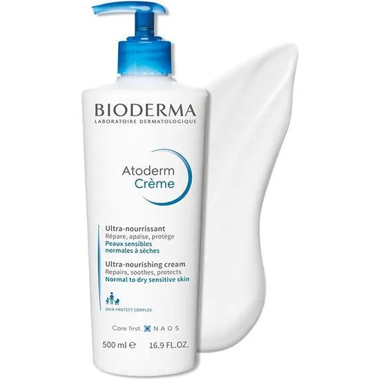 Bioderma Atoderm Ultra Nourishing Cream Body Moisturiser 500ml
