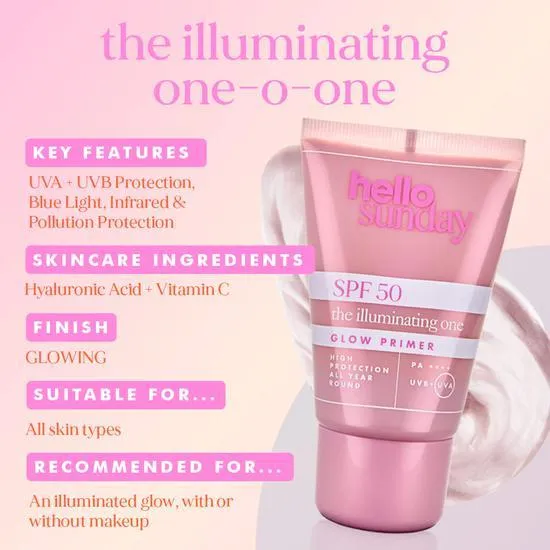 Hello Sunday The Illuminating One Glow Primer SPF 50
