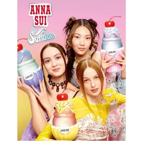 Anna Sui Sundae Violet Vibe Eau De Toilette 50ml