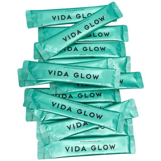 Vida Glow Natural Marine Collagen Sachets Mango
