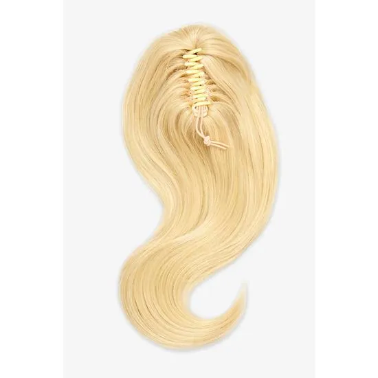 LullaBellz Blow Dry 16" Claw Clip Pony BLACKS | JET BLACK