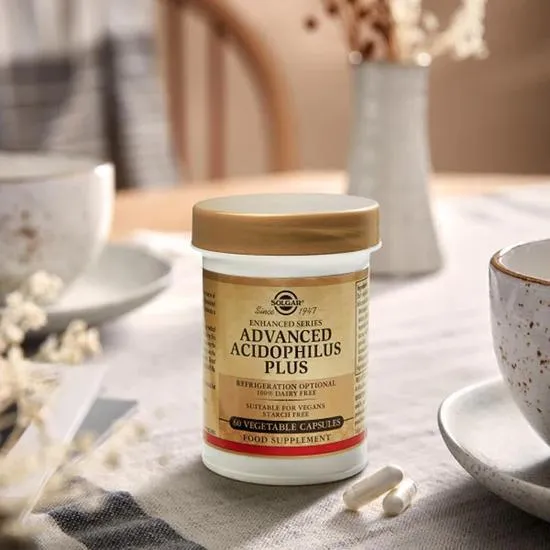 Solgar Advanced Acidophilus Plus Vegetable Capsules x 60