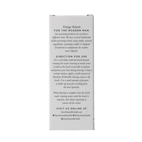 Hawkins & Brimble Synthetic Shaving Brush