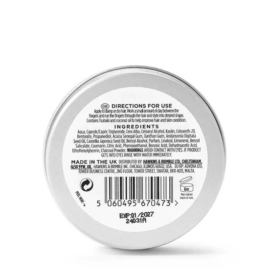 Hawkins & Brimble Matte Clay Medium-Strong Hold