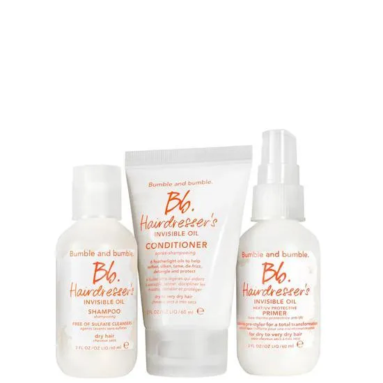 Bumble and bumble Hairdresser's Invisible Oil Starter Set 60ml Shampoo, 60ml Conditioner & 60ml Protective Primer