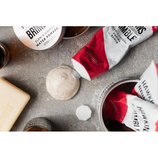 Hawkins & Brimble Elemi & Ginseng Facial Scrub 125ml