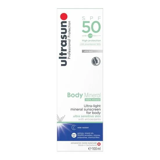 Ultrasun Mineral Body SPF 50 Lotion