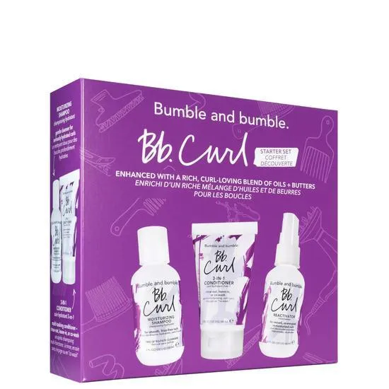 Bumble and bumble Bb.Curl Starter Set 60ml Curling Shampoo, 60ml Curl Conditioner & 60ml Curl Reactivator