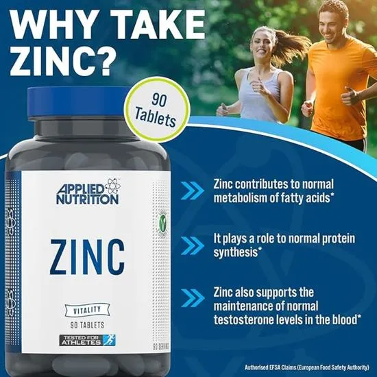 Applied Nutrition Zinc Capsules 90 Capsules